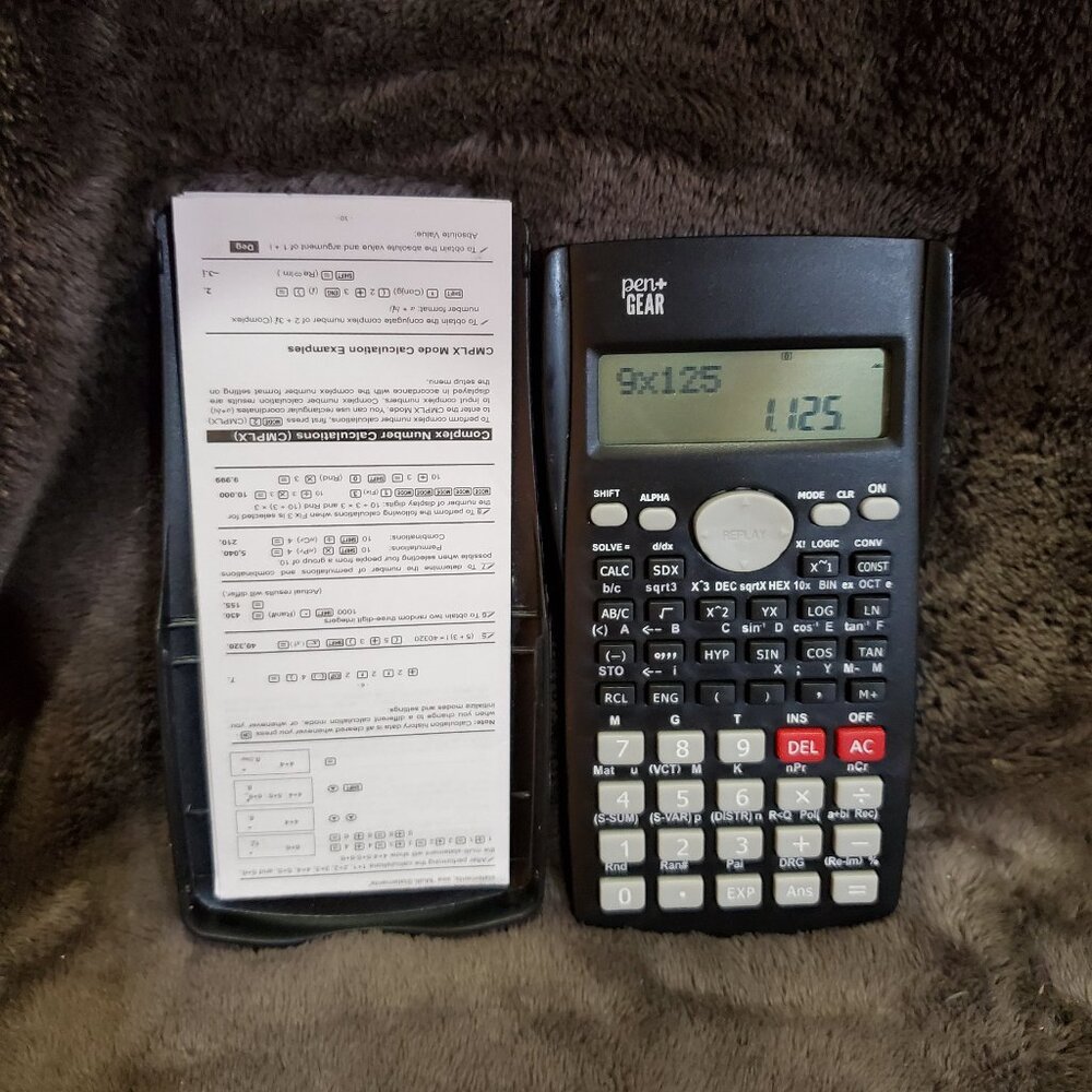 Pen+Gear Non-Programmable Scientific Calculator Read Description